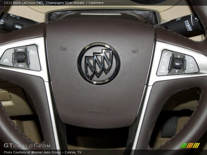 Champagne Silver Metallic / Cashmere 2013 Buick LaCrosse FWD