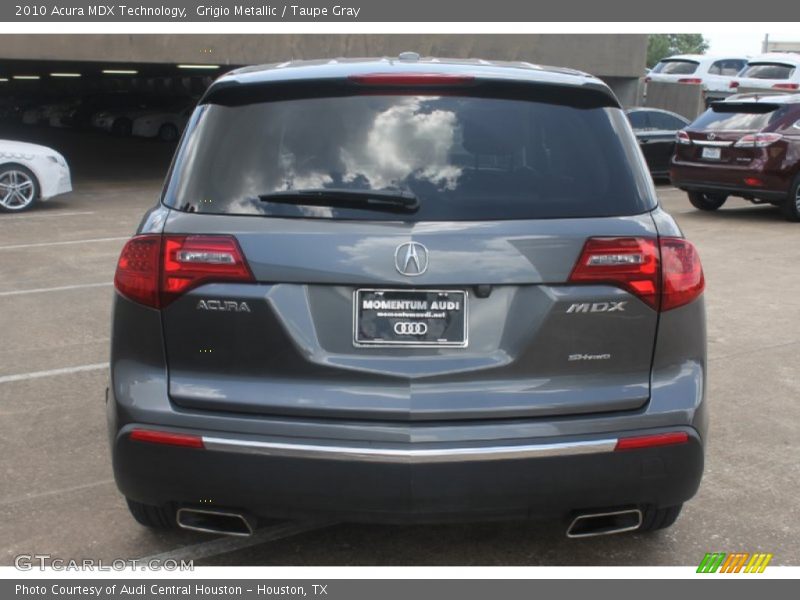Grigio Metallic / Taupe Gray 2010 Acura MDX Technology