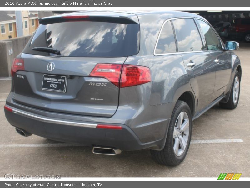 Grigio Metallic / Taupe Gray 2010 Acura MDX Technology