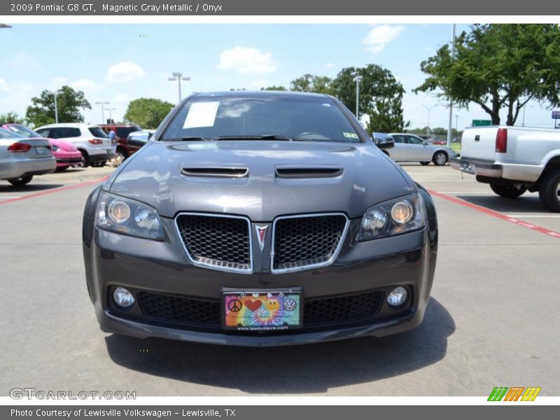 Magnetic Gray Metallic / Onyx 2009 Pontiac G8 GT