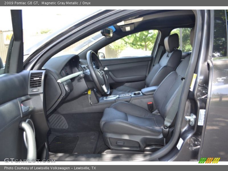  2009 G8 GT Onyx Interior