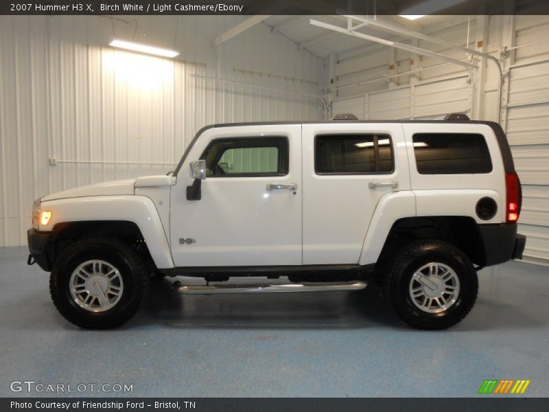 Birch White / Light Cashmere/Ebony 2007 Hummer H3 X