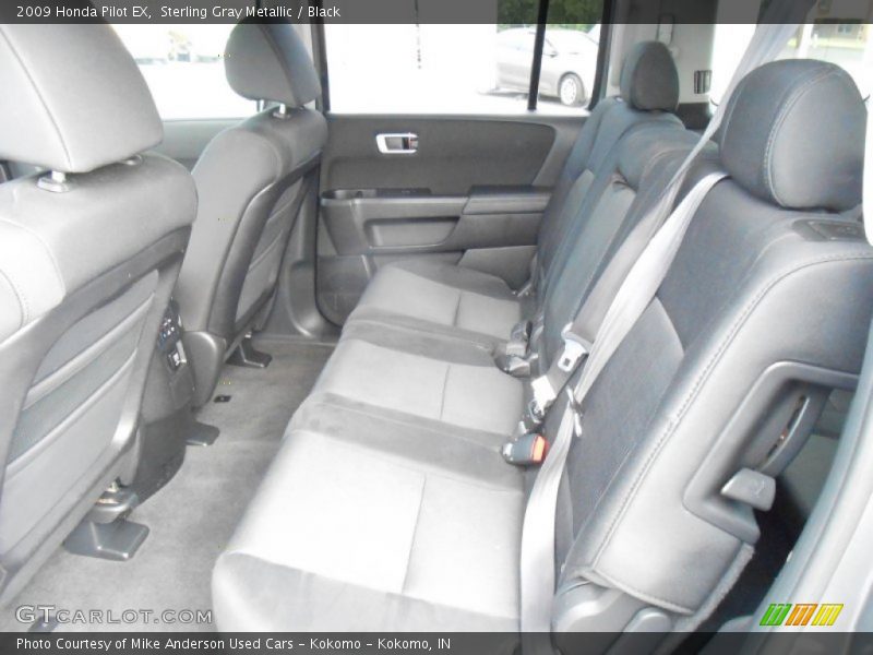 Sterling Gray Metallic / Black 2009 Honda Pilot EX