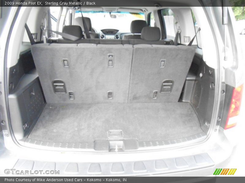 Sterling Gray Metallic / Black 2009 Honda Pilot EX