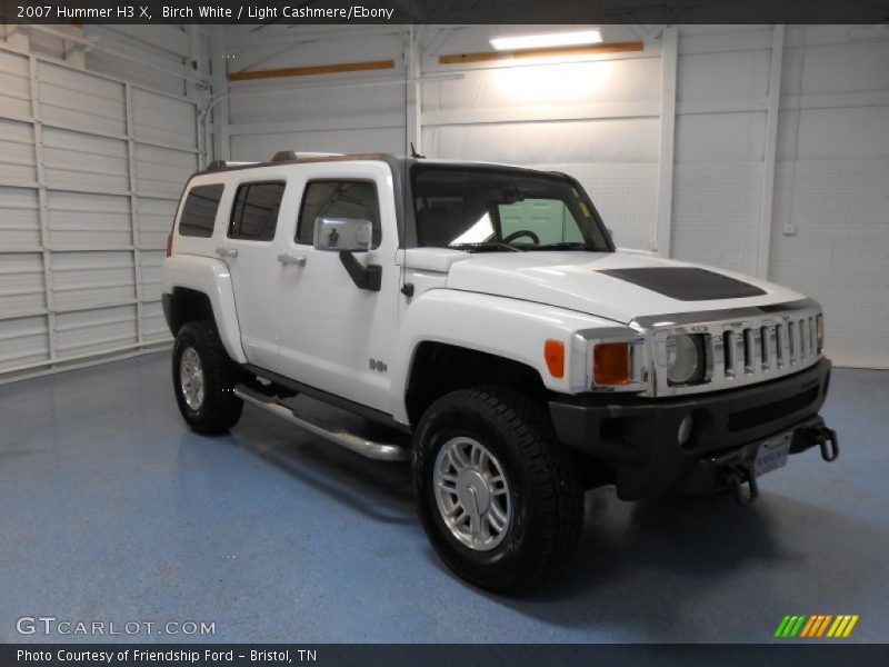 Birch White / Light Cashmere/Ebony 2007 Hummer H3 X