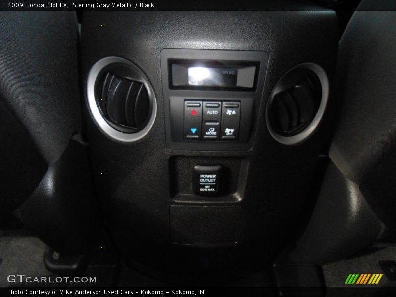 Sterling Gray Metallic / Black 2009 Honda Pilot EX