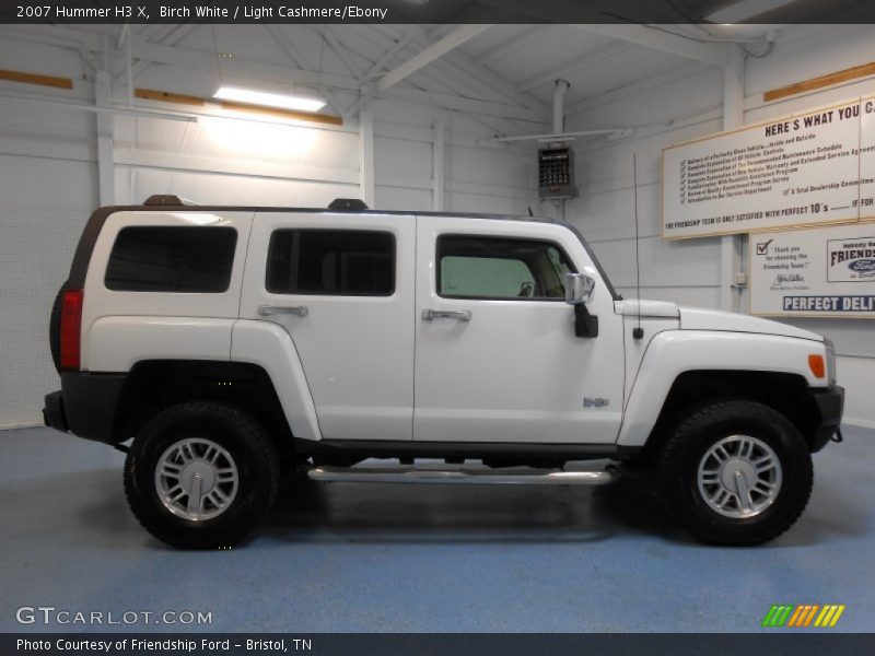Birch White / Light Cashmere/Ebony 2007 Hummer H3 X