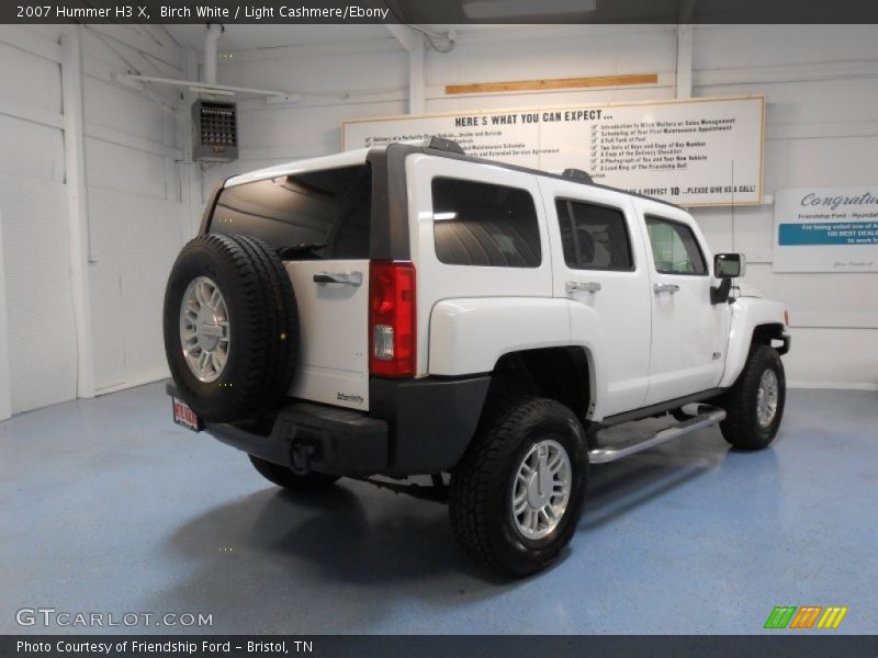 Birch White / Light Cashmere/Ebony 2007 Hummer H3 X