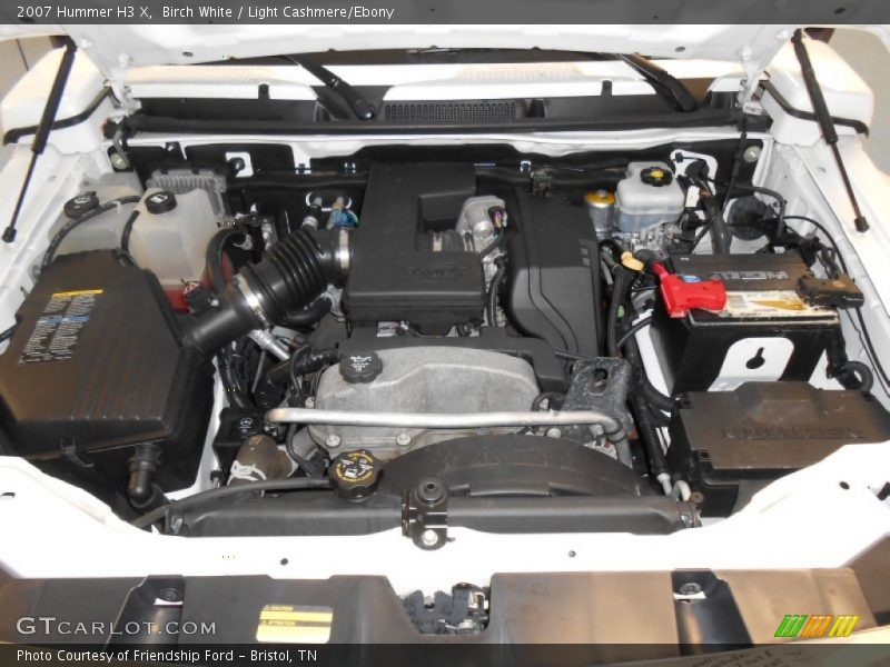 Birch White / Light Cashmere/Ebony 2007 Hummer H3 X