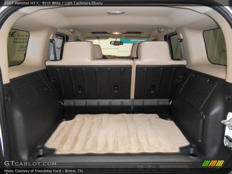 Birch White / Light Cashmere/Ebony 2007 Hummer H3 X