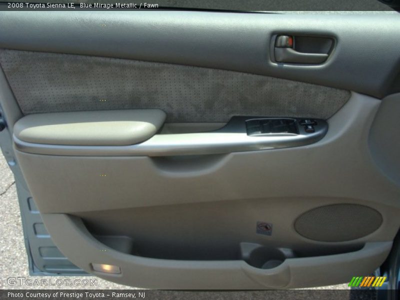 Blue Mirage Metallic / Fawn 2008 Toyota Sienna LE