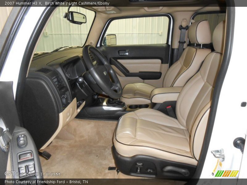 Birch White / Light Cashmere/Ebony 2007 Hummer H3 X