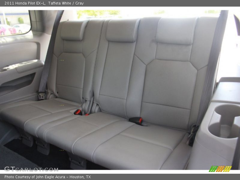 Taffeta White / Gray 2011 Honda Pilot EX-L