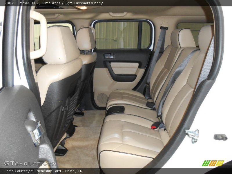 Birch White / Light Cashmere/Ebony 2007 Hummer H3 X