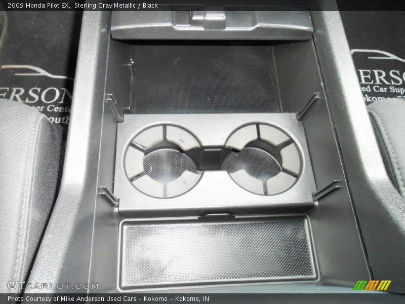 Sterling Gray Metallic / Black 2009 Honda Pilot EX