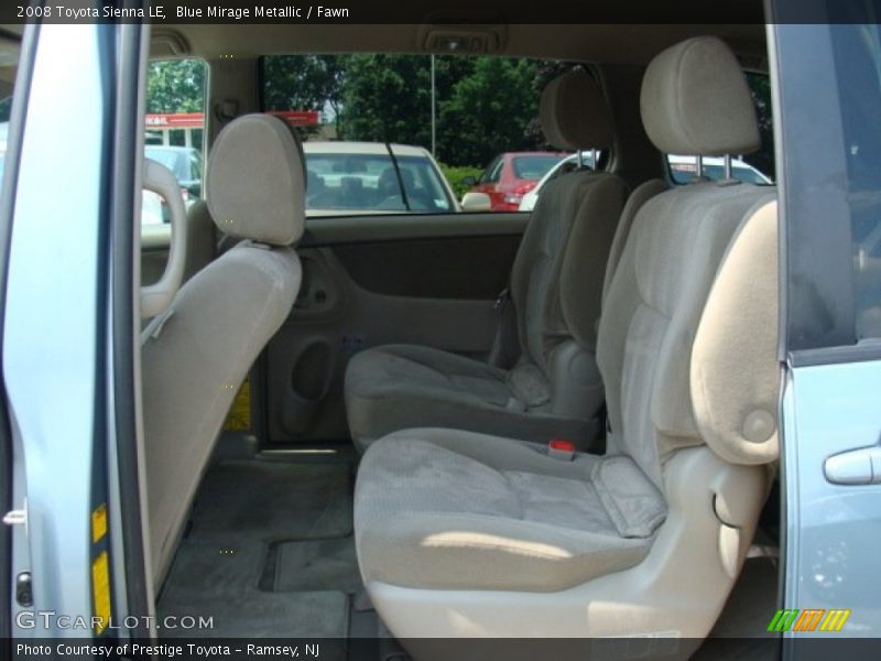 Blue Mirage Metallic / Fawn 2008 Toyota Sienna LE