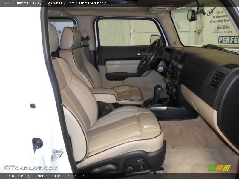 Birch White / Light Cashmere/Ebony 2007 Hummer H3 X