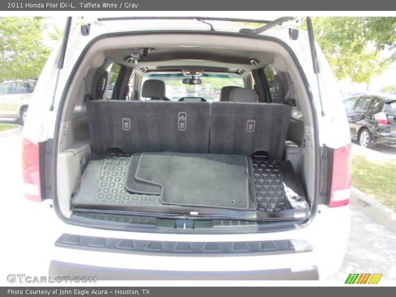 Taffeta White / Gray 2011 Honda Pilot EX-L