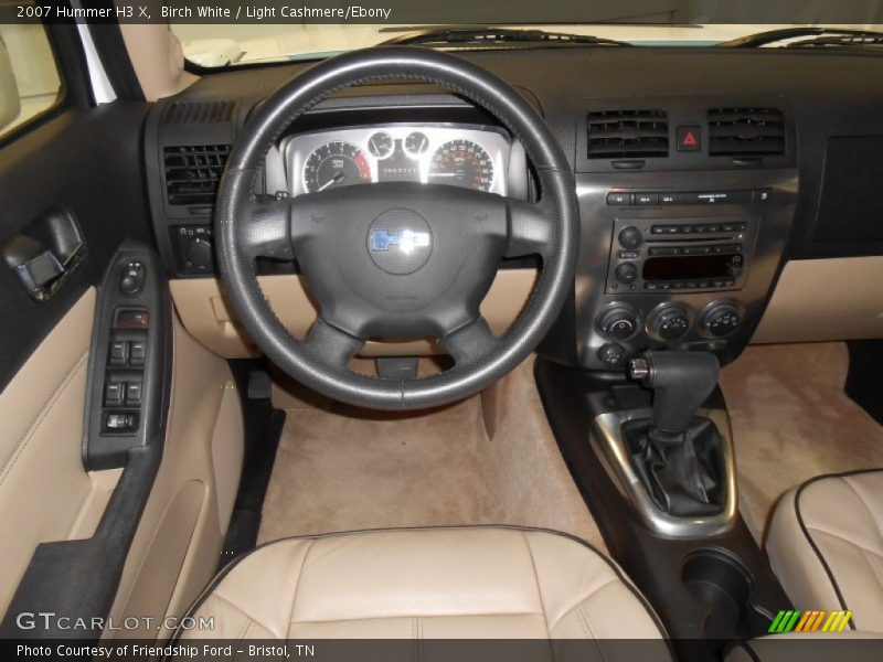 Birch White / Light Cashmere/Ebony 2007 Hummer H3 X