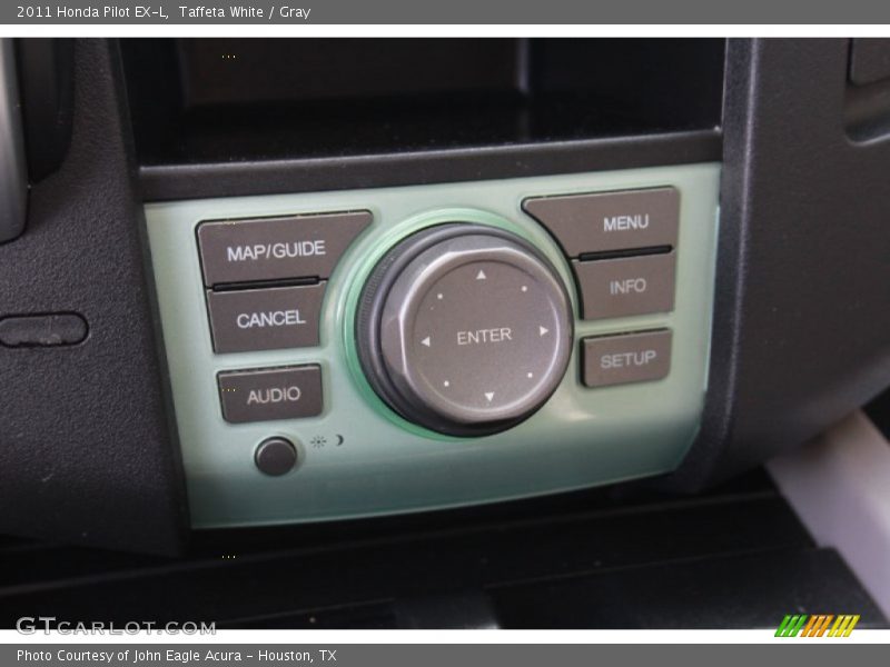 Taffeta White / Gray 2011 Honda Pilot EX-L