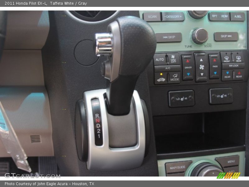 Taffeta White / Gray 2011 Honda Pilot EX-L