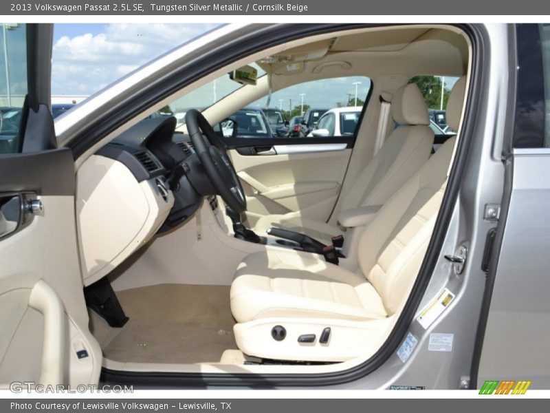 Tungsten Silver Metallic / Cornsilk Beige 2013 Volkswagen Passat 2.5L SE