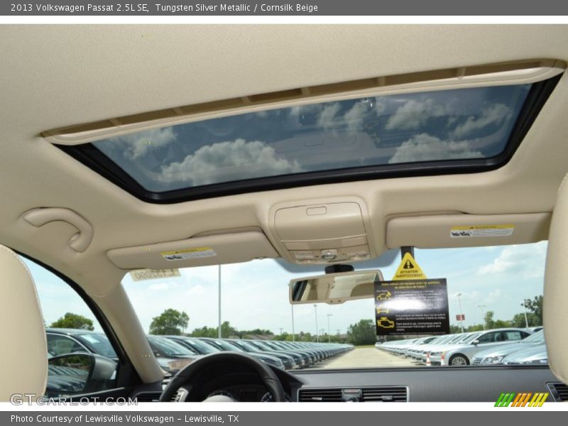 Tungsten Silver Metallic / Cornsilk Beige 2013 Volkswagen Passat 2.5L SE