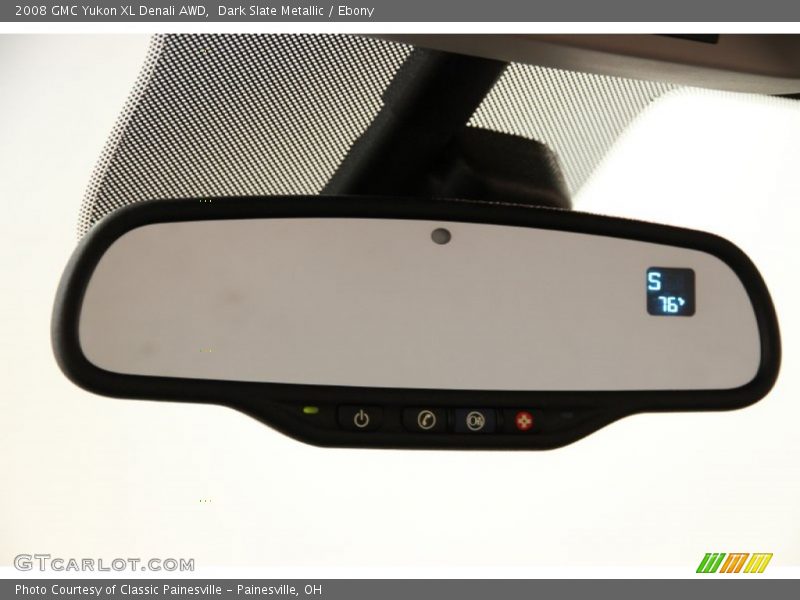 Dark Slate Metallic / Ebony 2008 GMC Yukon XL Denali AWD