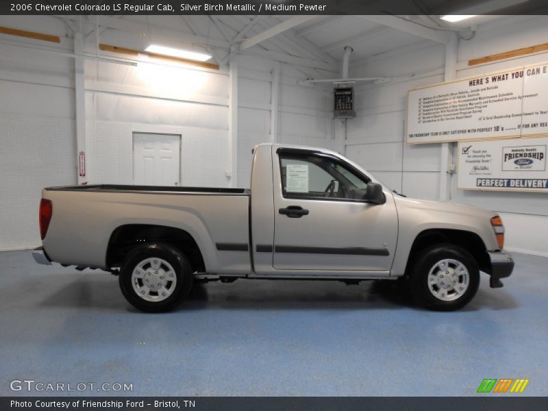 Silver Birch Metallic / Medium Pewter 2006 Chevrolet Colorado LS Regular Cab