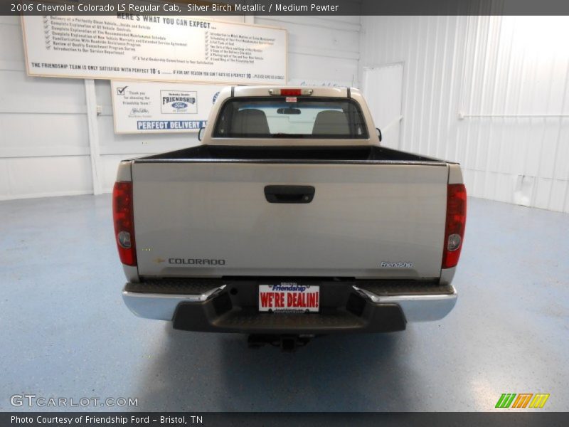 Silver Birch Metallic / Medium Pewter 2006 Chevrolet Colorado LS Regular Cab