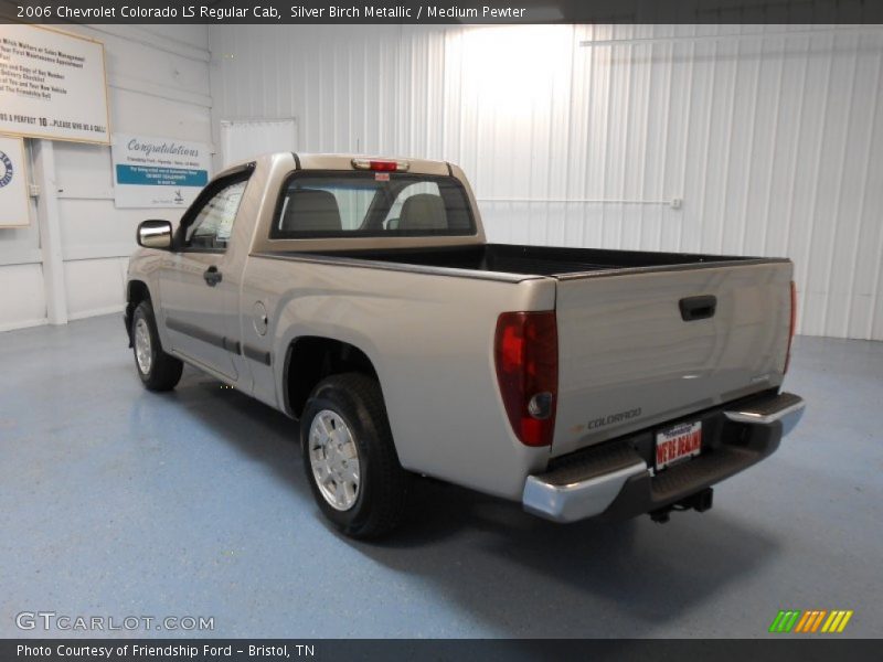 Silver Birch Metallic / Medium Pewter 2006 Chevrolet Colorado LS Regular Cab