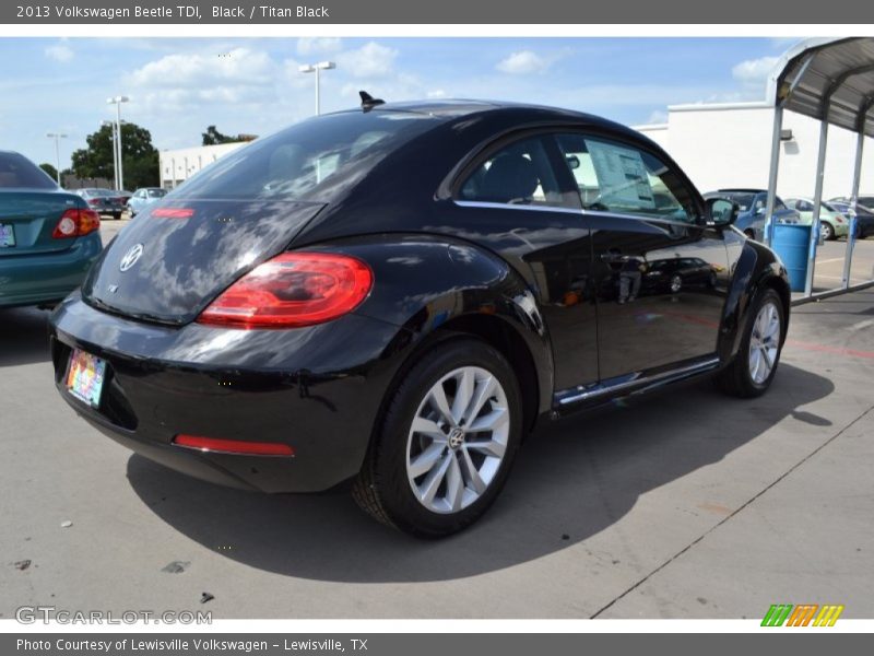 Black / Titan Black 2013 Volkswagen Beetle TDI