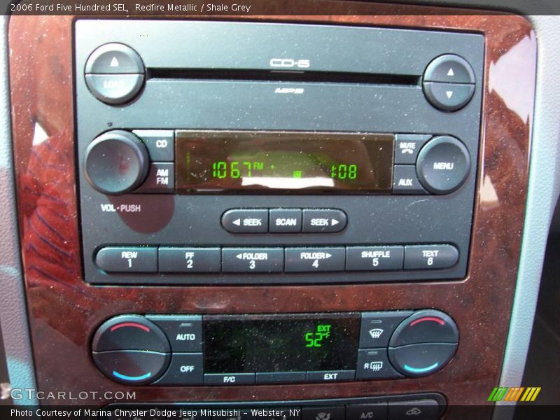 Redfire Metallic / Shale Grey 2006 Ford Five Hundred SEL