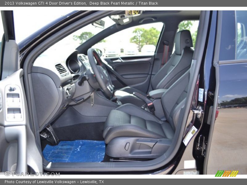 Front Seat of 2013 GTI 4 Door Driver's Edition