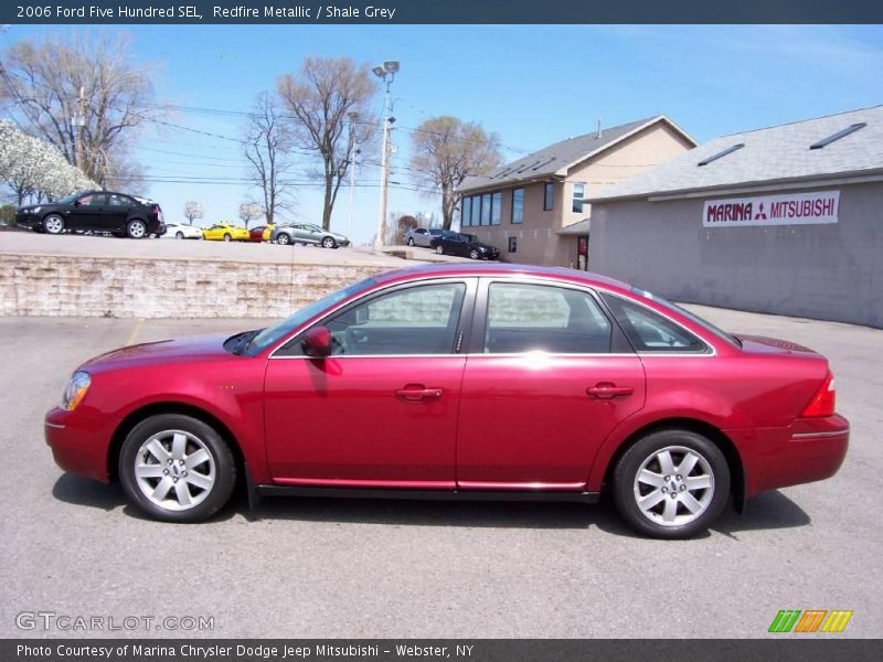 Redfire Metallic / Shale Grey 2006 Ford Five Hundred SEL