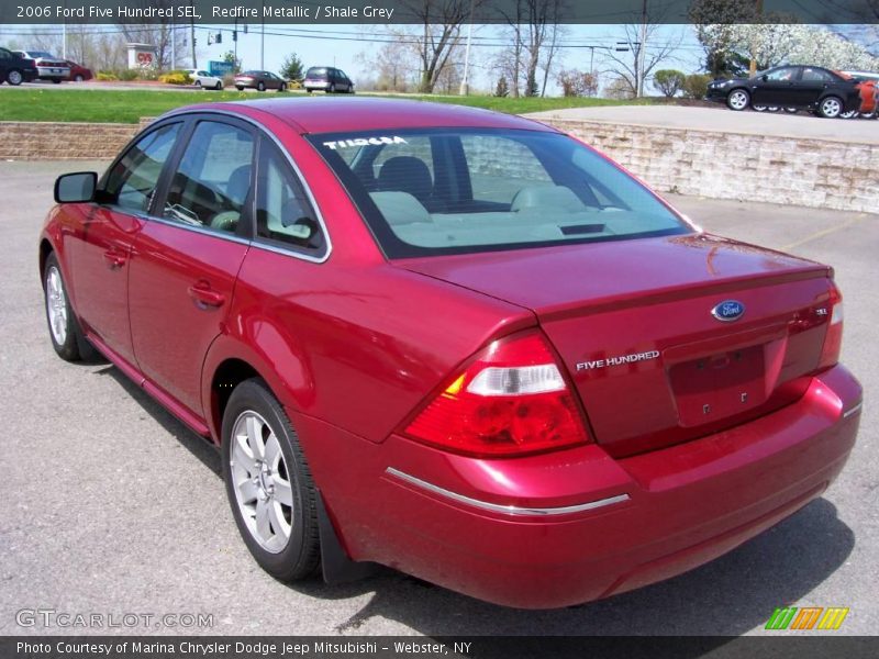 Redfire Metallic / Shale Grey 2006 Ford Five Hundred SEL