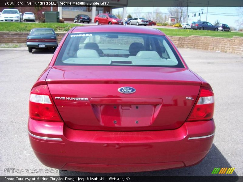 Redfire Metallic / Shale Grey 2006 Ford Five Hundred SEL