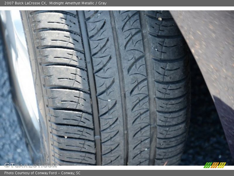 Midnight Amethyst Metallic / Gray 2007 Buick LaCrosse CX