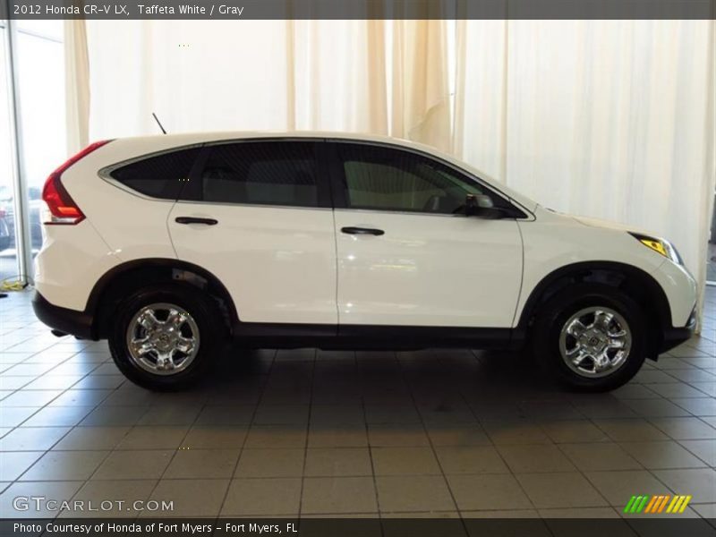 Taffeta White / Gray 2012 Honda CR-V LX