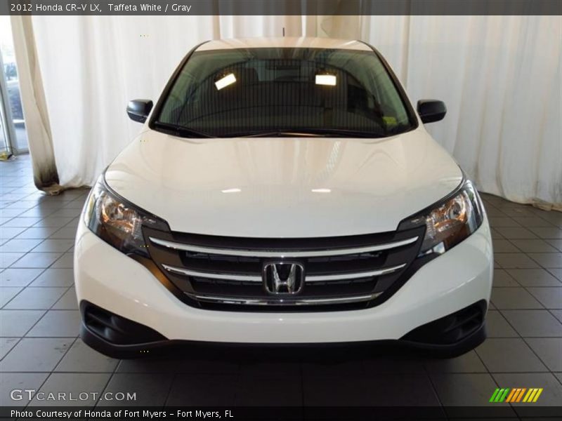 Taffeta White / Gray 2012 Honda CR-V LX