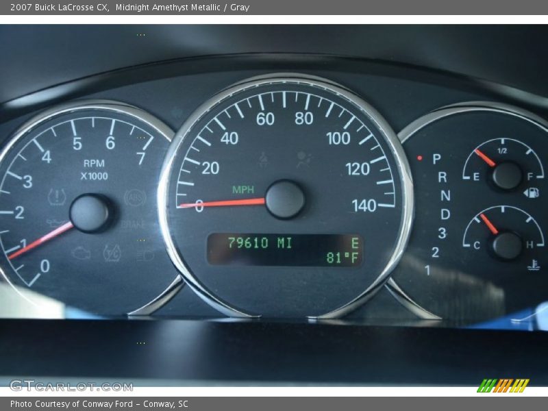  2007 LaCrosse CX CX Gauges