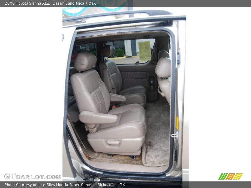 Desert Sand Mica / Oak 2000 Toyota Sienna XLE