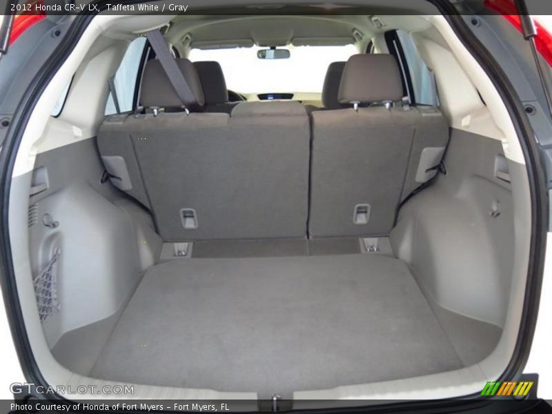 Taffeta White / Gray 2012 Honda CR-V LX
