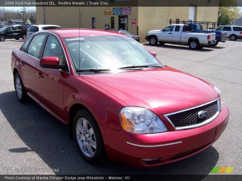 Redfire Metallic / Shale Grey 2006 Ford Five Hundred SEL