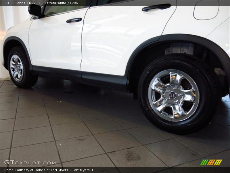 Taffeta White / Gray 2012 Honda CR-V LX