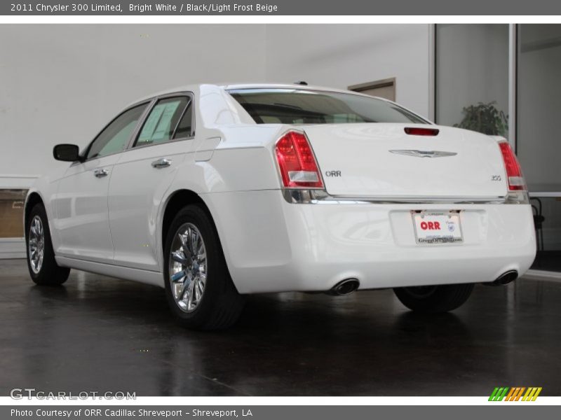Bright White / Black/Light Frost Beige 2011 Chrysler 300 Limited