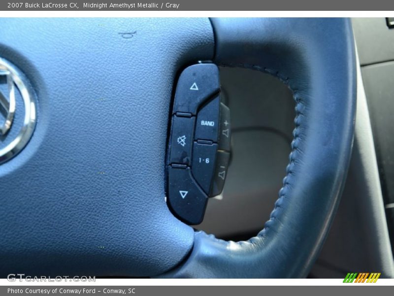Midnight Amethyst Metallic / Gray 2007 Buick LaCrosse CX