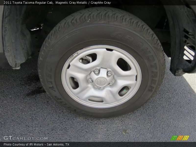 Magnetic Gray Metallic / Graphite Gray 2011 Toyota Tacoma Regular Cab