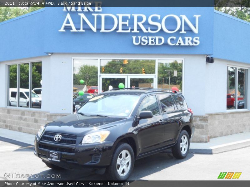 Black / Sand Beige 2011 Toyota RAV4 I4 4WD