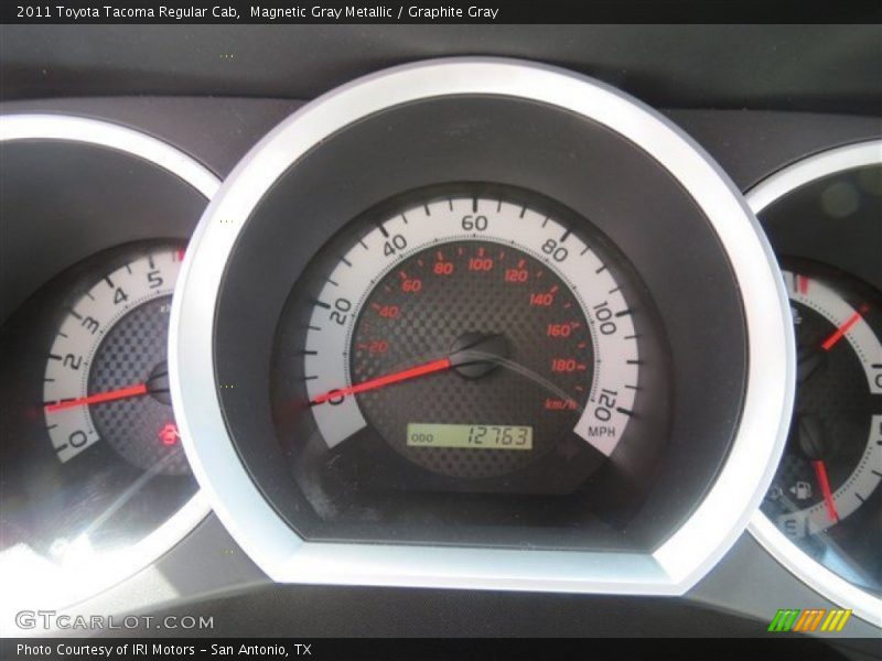 Magnetic Gray Metallic / Graphite Gray 2011 Toyota Tacoma Regular Cab